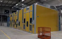 Immagine - Vertical or semi-vertical industrial coating booths for trains, aircraft, buses, cars and industrial