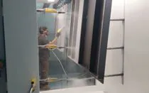 Immagine - Cabine di verniciatura manuali o automatiche per vernici in polvere