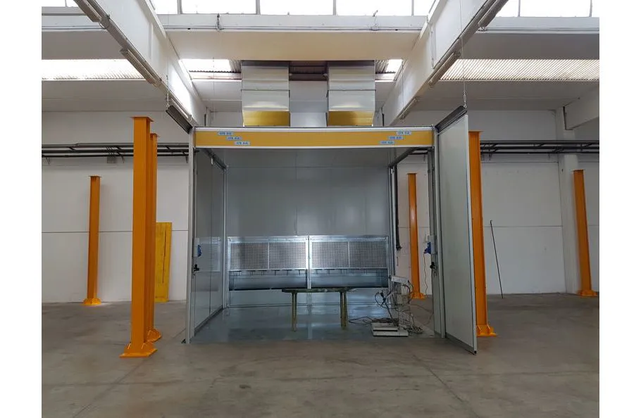 Immagine - Cabine di verniciatura manuali o automatiche per vernici in polvere