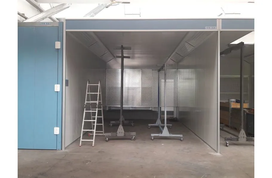 Immagine - Cabine di verniciatura manuali o automatiche per vernici in polvere