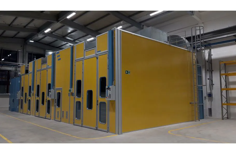 Immagine - Cabine forno verticali o semiverticali per carrozzeria