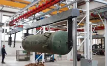 Immagine - Impianti di verniciatura industriali automatici con convogliatori aerei o a terra