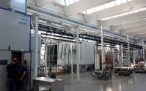 Immagine - Impianti di verniciatura industriali automatici con convogliatori aerei o a terra