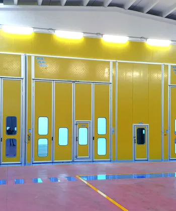 Large-scale paint booth: the System Car case