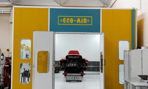 Verniciatura di supercar: tecnologie avanzate e impianti su misura