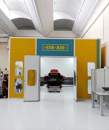 Verniciatura di supercar: tecnologie avanzate e impianti su misura