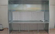 Immagine - Dry filter automatic or manual spray booths for solvent- or water-based paints