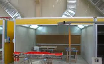 Immagine - Dry filter automatic or manual spray booths for solvent- or water-based paints