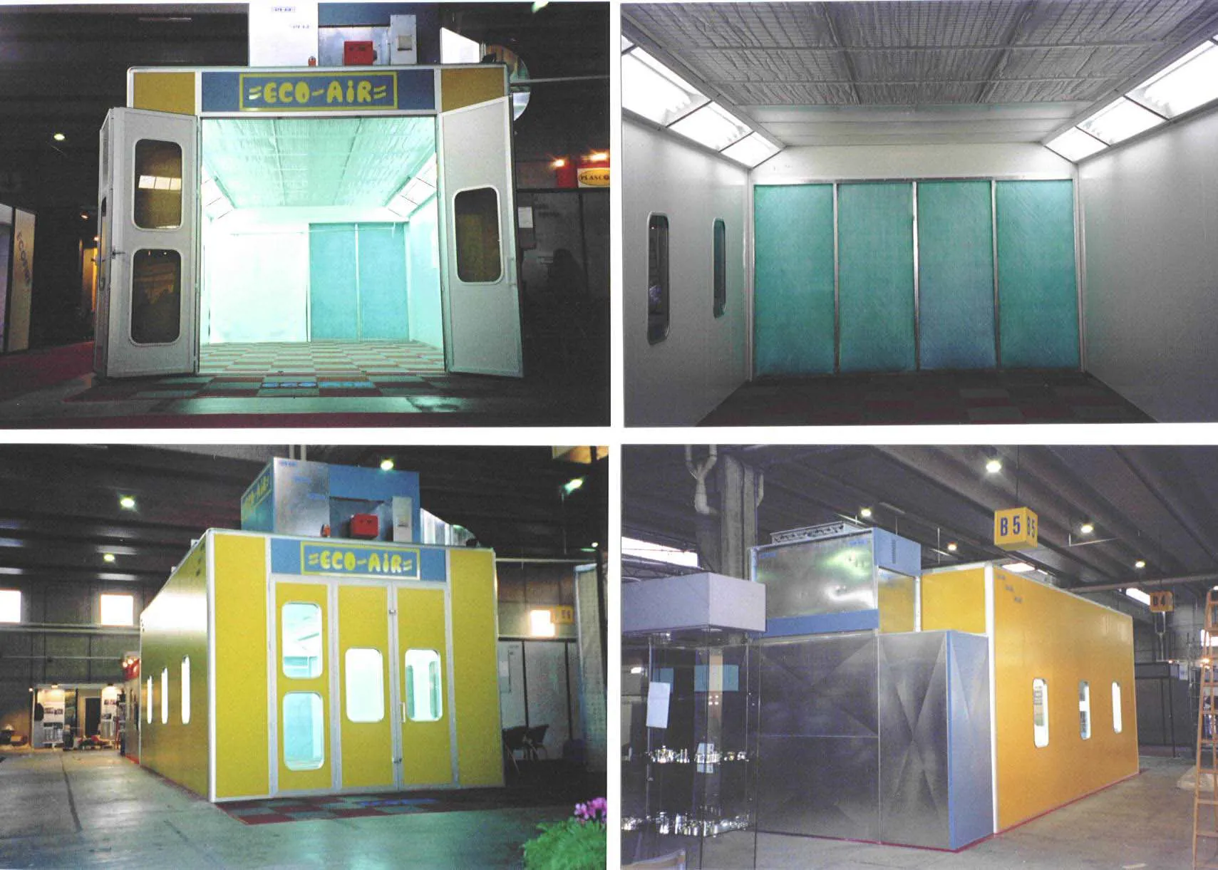 Cabine forno verticali o semiverticali per carrozzeria