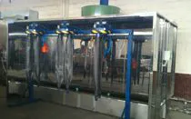 Immagine - Dry filter automatic or manual spray booths for solvent- or water-based paints