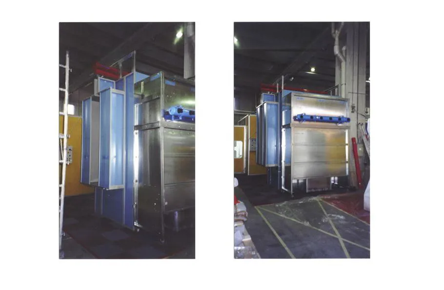 Immagine - Cabine di verniciatura manuali o automatiche per vernici in polvere