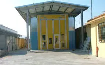 Immagine - Vertical or semi-vertical industrial coating booths for trains, aircraft, buses, cars and industrial