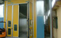 Immagine - Vertical or semi-vertical industrial coating booths for trains, aircraft, buses, cars and industrial