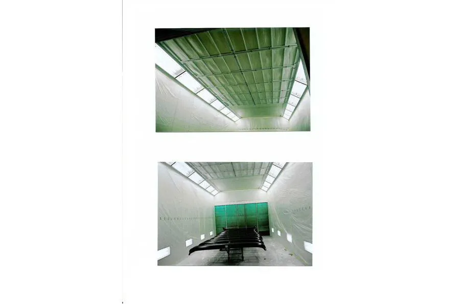 Immagine - Vertical or semi-vertical industrial coating booths for trains, aircraft, buses, cars and industrial