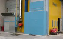 Immagine - Vertical or semi-vertical industrial coating booths for trains, aircraft, buses, cars and industrial