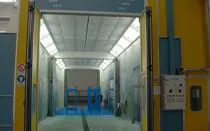 Immagine - Vertical or semi-vertical industrial coating booths for trains, aircraft, buses, cars and industrial