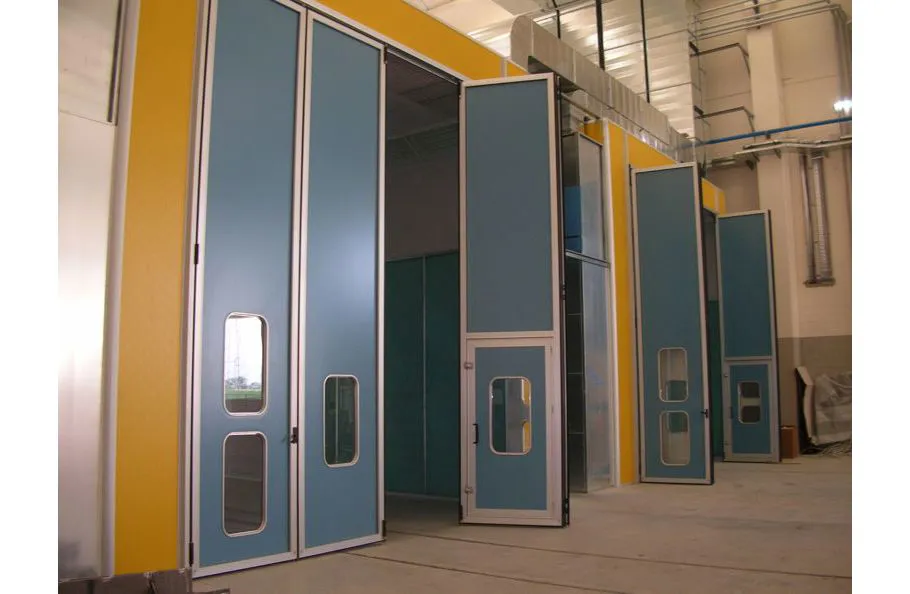 Immagine - Vertical or semi-vertical industrial coating booths for trains, aircraft, buses, cars and industrial
