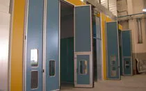 Immagine - Vertical or semi-vertical industrial coating booths for trains, aircraft, buses, cars and industrial