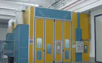 Immagine - Vertical or semi-vertical industrial coating booths for trains, aircraft, buses, cars and industrial