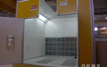Immagine - Vertical or semi-vertical industrial coating booths for trains, aircraft, buses, cars and industrial