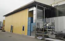 Immagine - Vertical or semi-vertical industrial coating booths for trains, aircraft, buses, cars and industrial