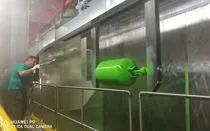 Immagine - Impianti di verniciatura industriali automatici con convogliatori aerei o a terra