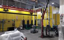 Immagine - Impianti di verniciatura industriali automatici con convogliatori aerei o a terra
