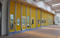 Immagine - Vertical or semi-vertical industrial coating booths for trains, aircraft, buses, cars and industrial