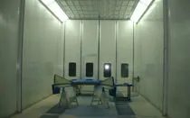 Immagine - Vertical or semi-vertical industrial coating booths for trains, aircraft, buses, cars and industrial