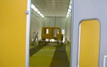Immagine - Vertical or semi-vertical industrial coating booths for trains, aircraft, buses, cars and industrial