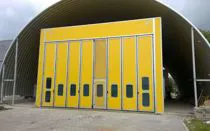 Immagine - Vertical or semi-vertical industrial coating booths for trains, aircraft, buses, cars and industrial