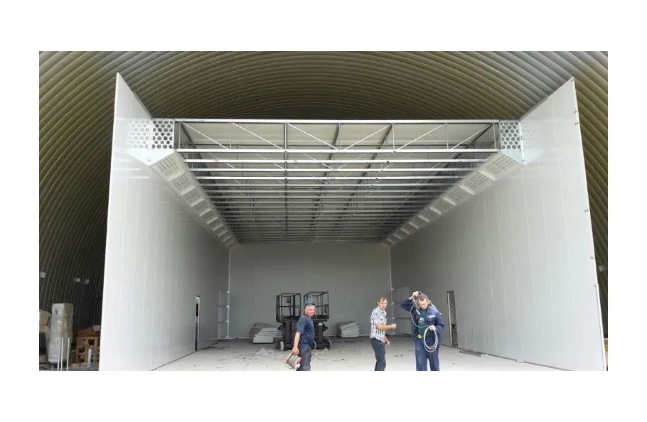 Immagine - Vertical or semi-vertical industrial coating booths for trains, aircraft, buses, cars and industrial