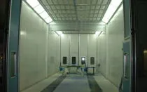 Immagine - Vertical or semi-vertical industrial coating booths for trains, aircraft, buses, cars and industrial