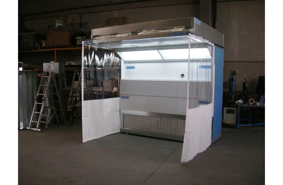 Immagine - Zone di preparazione, carteggiatura, verniciatura