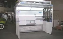 Immagine - Zone di preparazione, carteggiatura, verniciatura