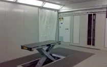 Immagine - Zone di preparazione, carteggiatura, verniciatura