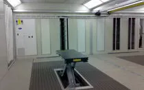 Immagine - Zone di preparazione, carteggiatura, verniciatura