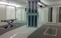 Immagine - Zone di preparazione, carteggiatura, verniciatura