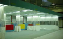 Immagine - Zone di preparazione, carteggiatura, verniciatura