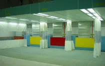 Immagine - Zone di preparazione, carteggiatura, verniciatura