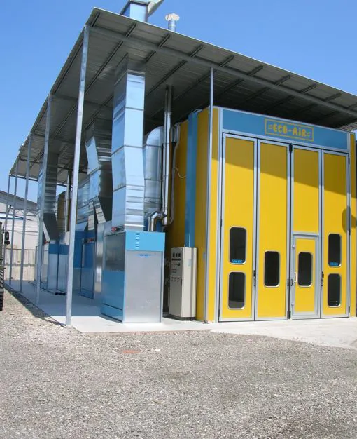 Catalogo impianti industriali e cabine di verniciatura